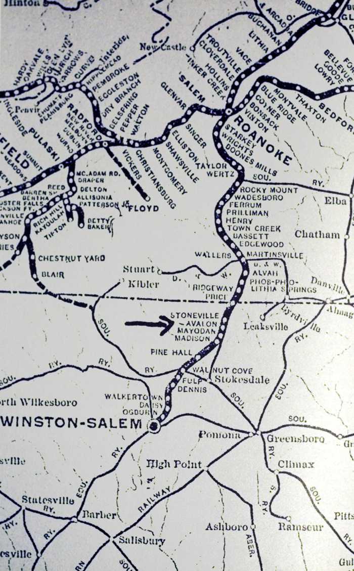 1903 Railway Map