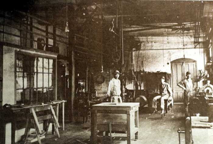 Inside the Engine Room/Machine Shop.