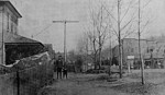 Street Scene in the Village of Avalon.