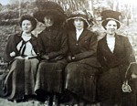 Young Ladies on Cedar Point Mountain.