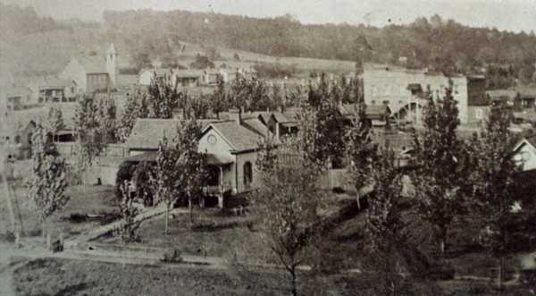 Scene from the Village of Avalon