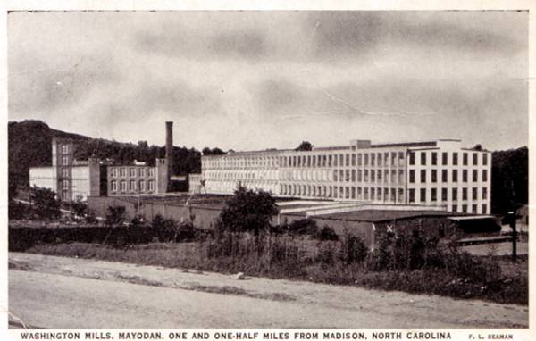 Washington Mills. Formerly, Mayo Mills.